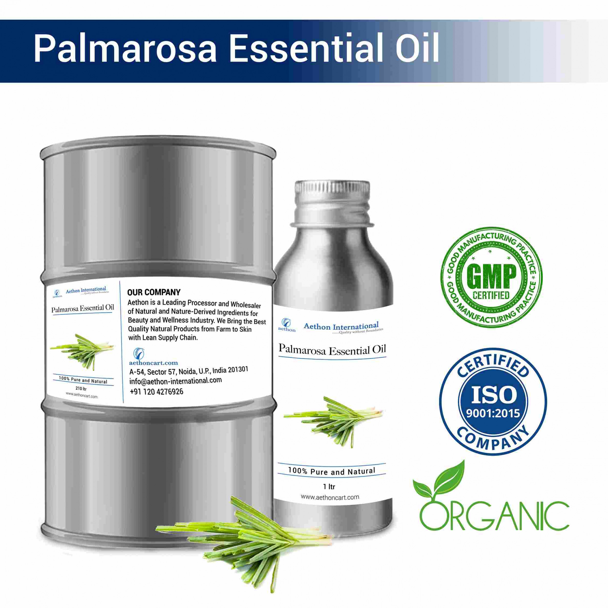 Palmarosa Essential Oil