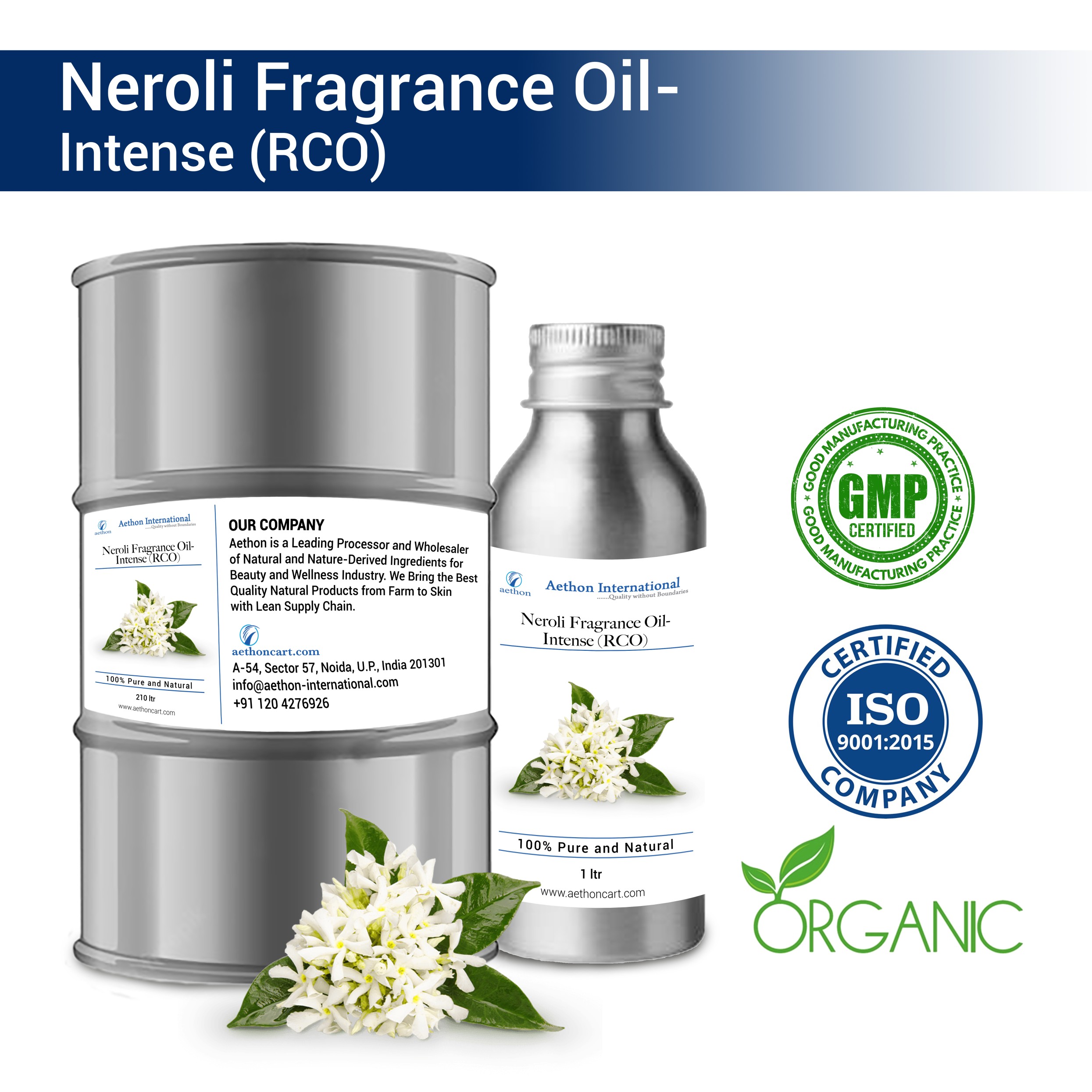 Neroli Fragrance – Intense (RCO) Neroli Fragrance – Intense (RCO)
