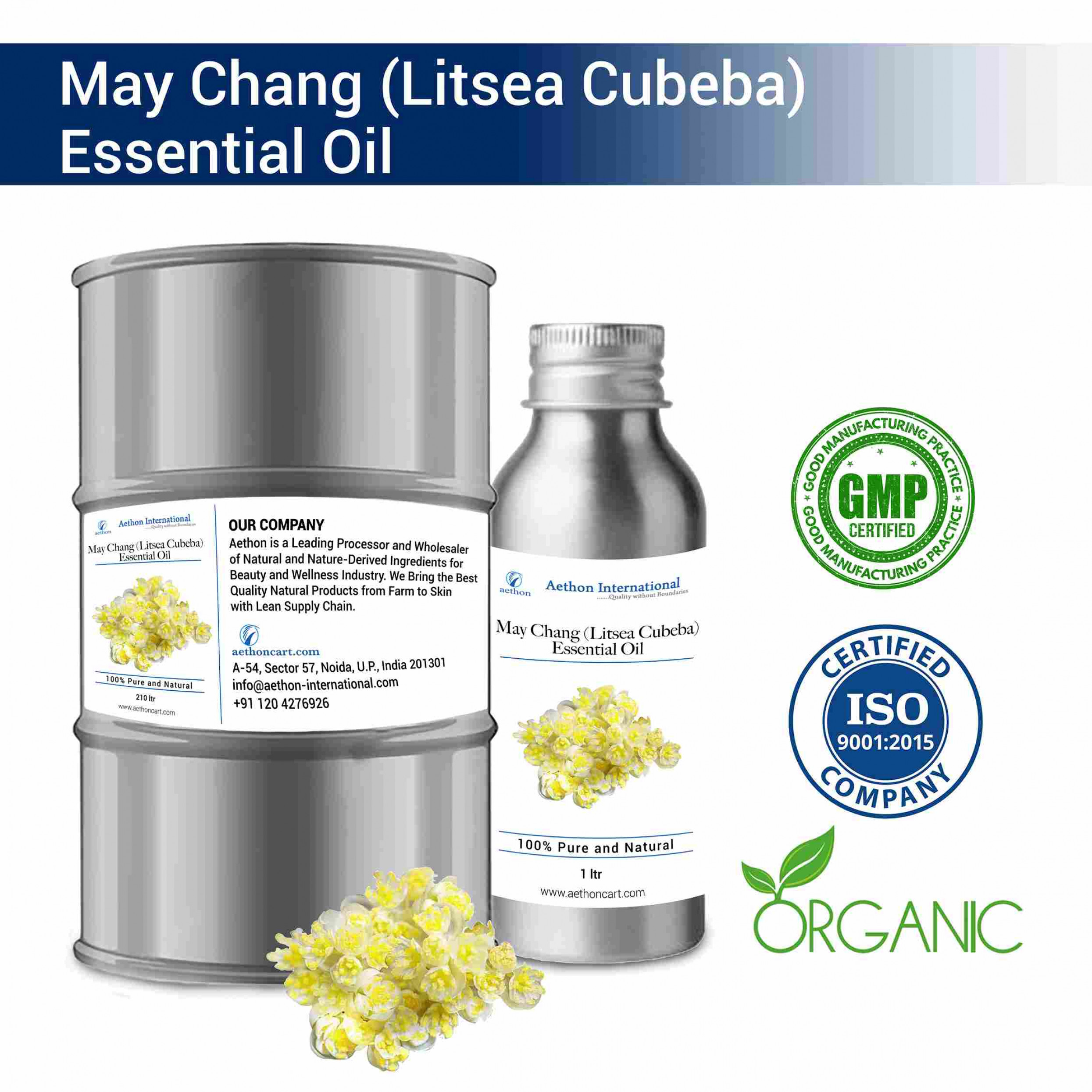 May Chang (Litsea Cubeba) Essential Oil