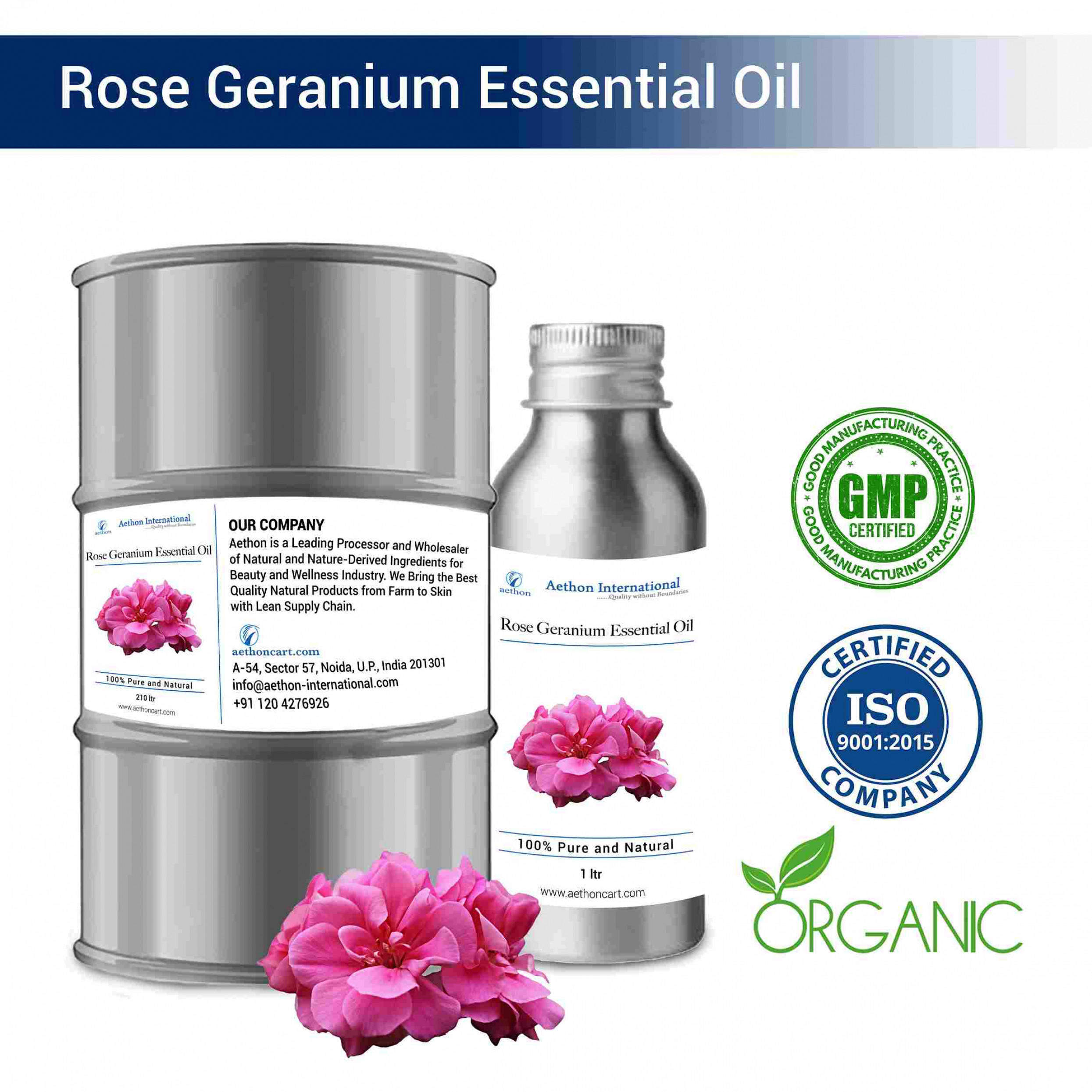 Rose Geranium Essential Oil