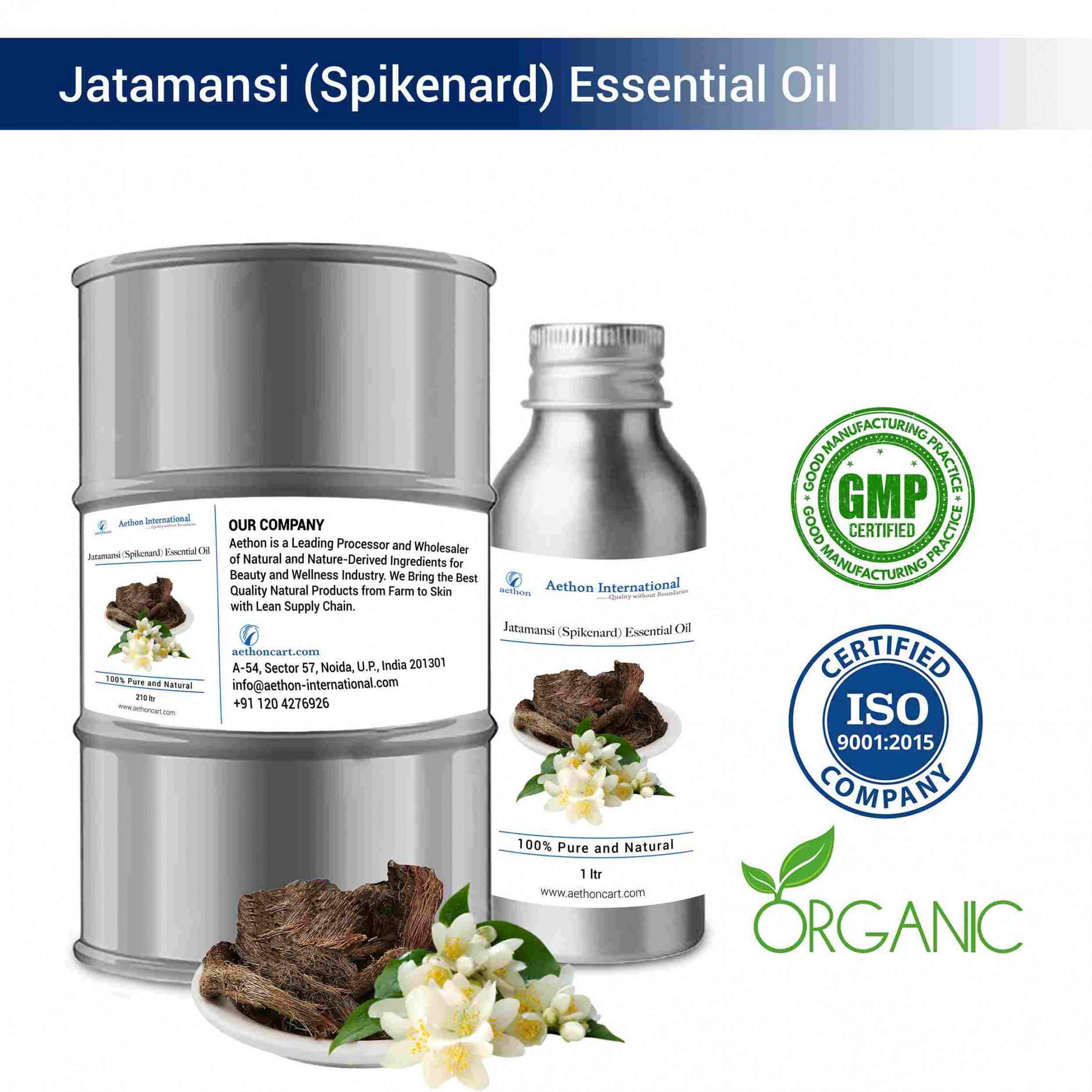 Jatamansi (Spikenard) Essential Oil Jatamansi (Spikenard) Essential Oil