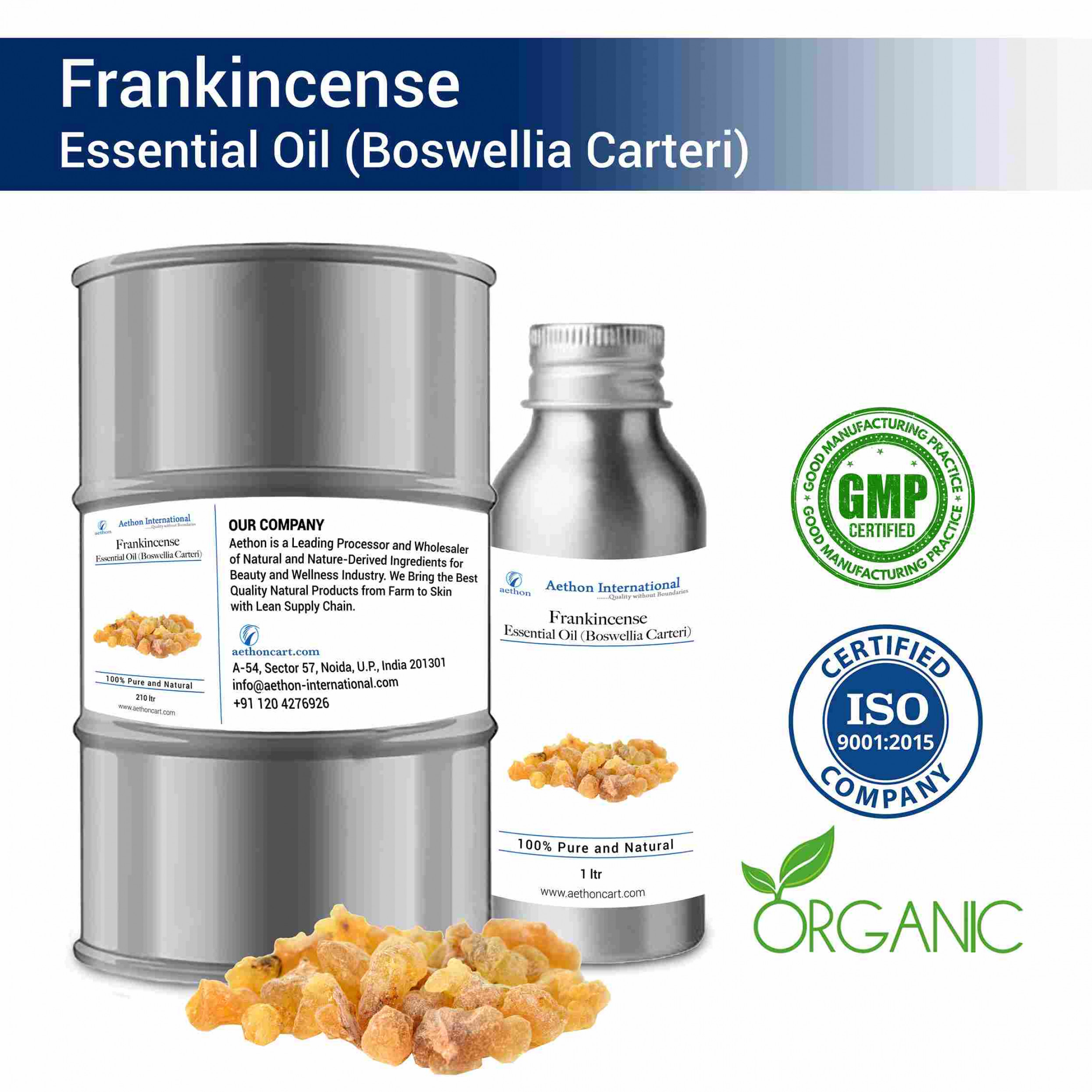 Frankincense Essential Oil (Boswellia Carteri)